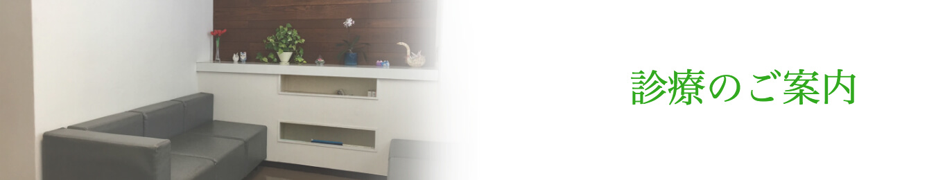 診療のご案内